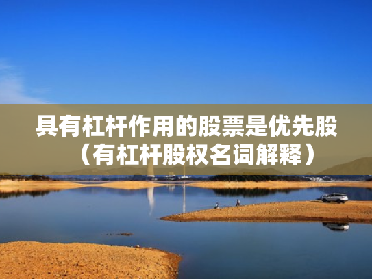 具有杠杆作用的股票是优先股（有杠杆股权名词解释）