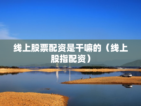 线上股票配资是干嘛的（线上股指配资）