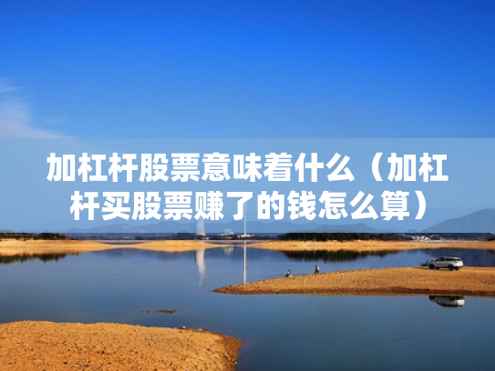 加杠杆股票意味着什么（加杠杆买股票赚了的钱怎么算）