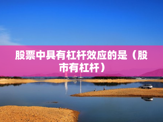 股票中具有杠杆效应的是（股市有杠杆）