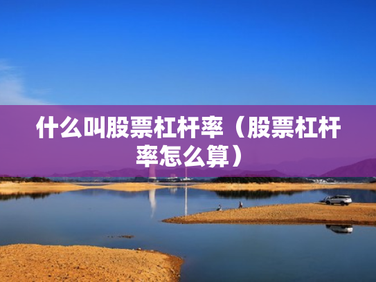 什么叫股票杠杆率（股票杠杆率怎么算）