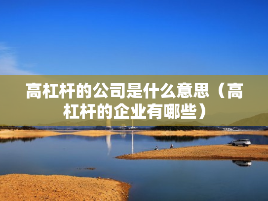 高杠杆的公司是什么意思（高杠杆的企业有哪些）