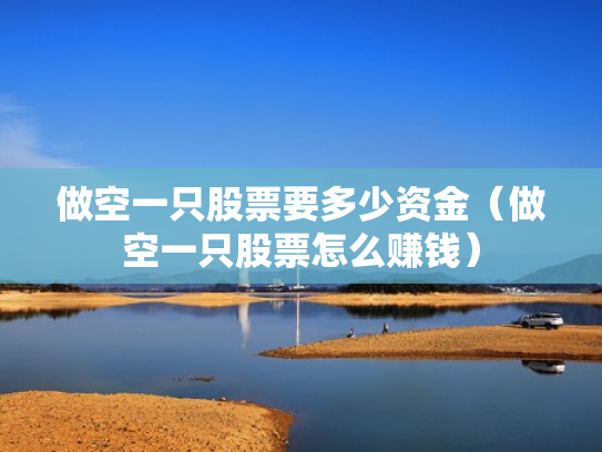 做空一只股票要多少资金（做空一只股票怎么赚钱）