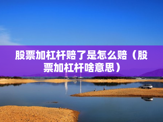 股票加杠杆赔了是怎么赔（股票加杠杆啥意思）