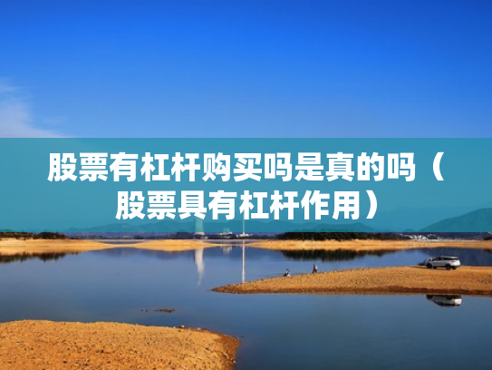 股票有杠杆购买吗是真的吗（股票具有杠杆作用）
