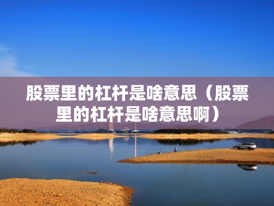 股票里的杠杆是啥意思（股票里的杠杆是啥意思啊）