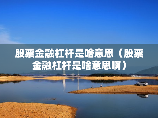 股票金融杠杆是啥意思（股票金融杠杆是啥意思啊）