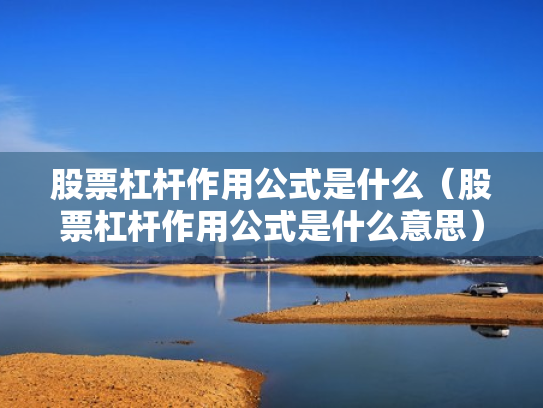 股票杠杆作用公式是什么（股票杠杆作用公式是什么意思）