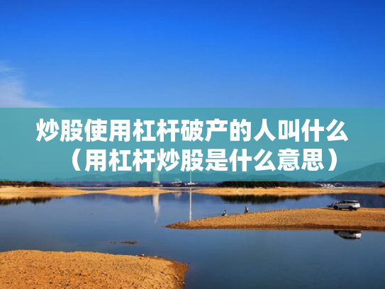炒股使用杠杆破产的人叫什么（用杠杆炒股是什么意思）