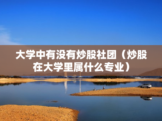 大学中有没有炒股社团（炒股在大学里属什么专业）