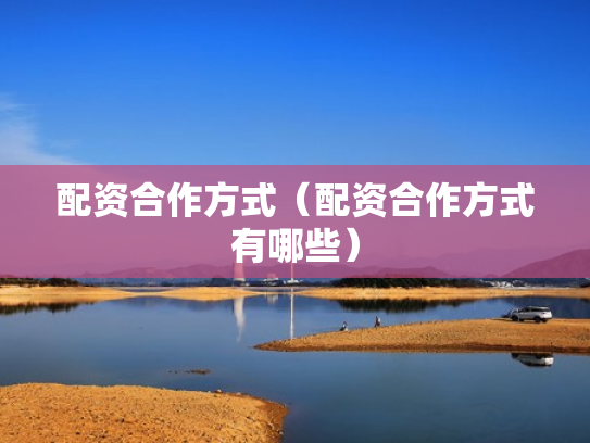 配资合作方式（配资合作方式有哪些）
