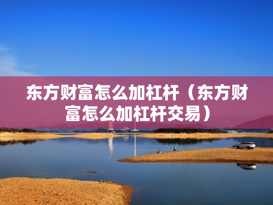 东方财富怎么加杠杆（东方财富怎么加杠杆交易）