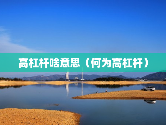 高杠杆啥意思（何为高杠杆）
