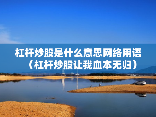杠杆炒股是什么意思网络用语（杠杆炒股让我血本无归）