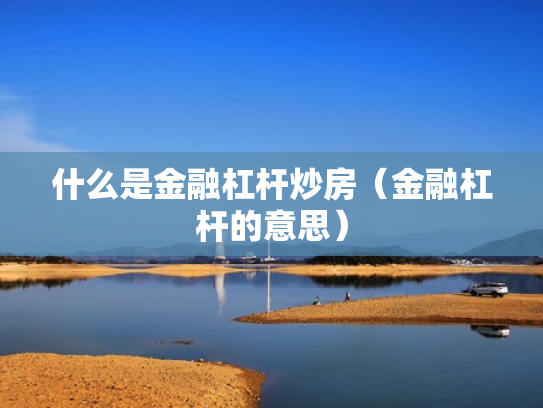 什么是金融杠杆炒房（金融杠杆的意思）