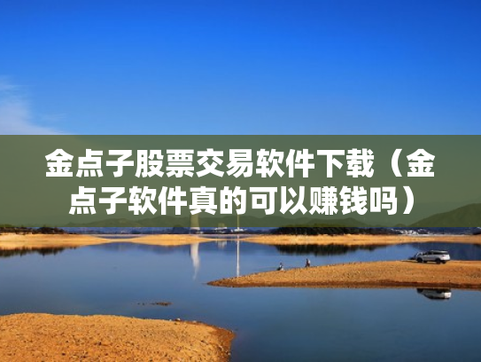 金点子股票交易软件下载（金点子软件真的可以赚钱吗）